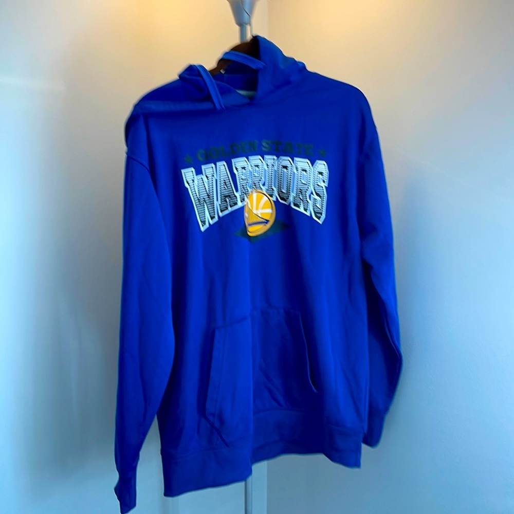 NBA UNK M Golden State Warriors Basketball Fleece Pullover Sweatshirt